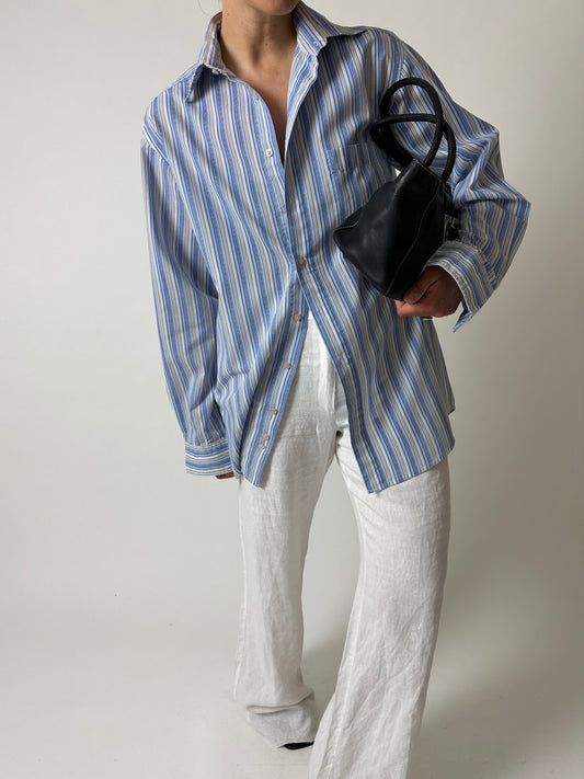 Striped shirt | Blue / White