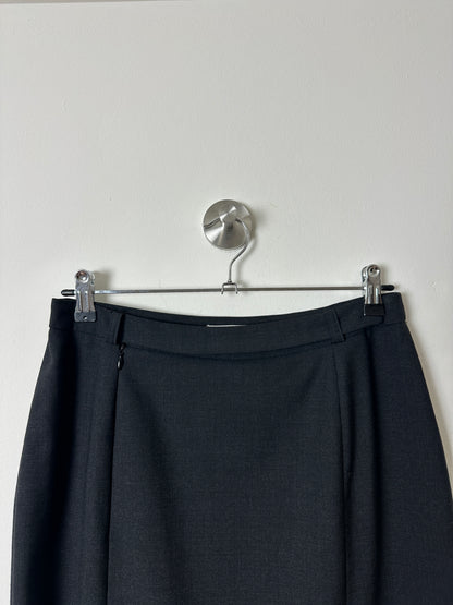 Wool pencil skirt | Anthracite
