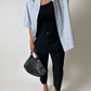 Capri trousers | Black