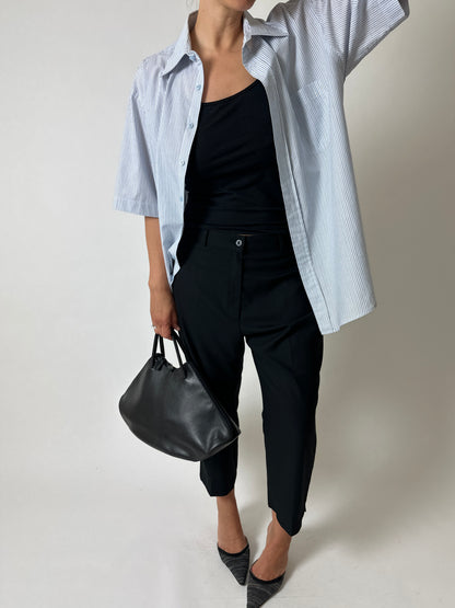 Capri trousers | Black