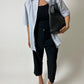 Capri trousers | Black