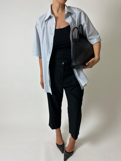 Capri trousers | Black