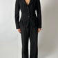 Armani fitted blazer | Black