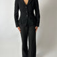 Armani fitted blazer | Black