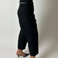 Capri trousers | Black