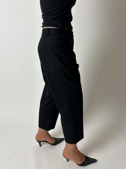 Capri trousers | Black