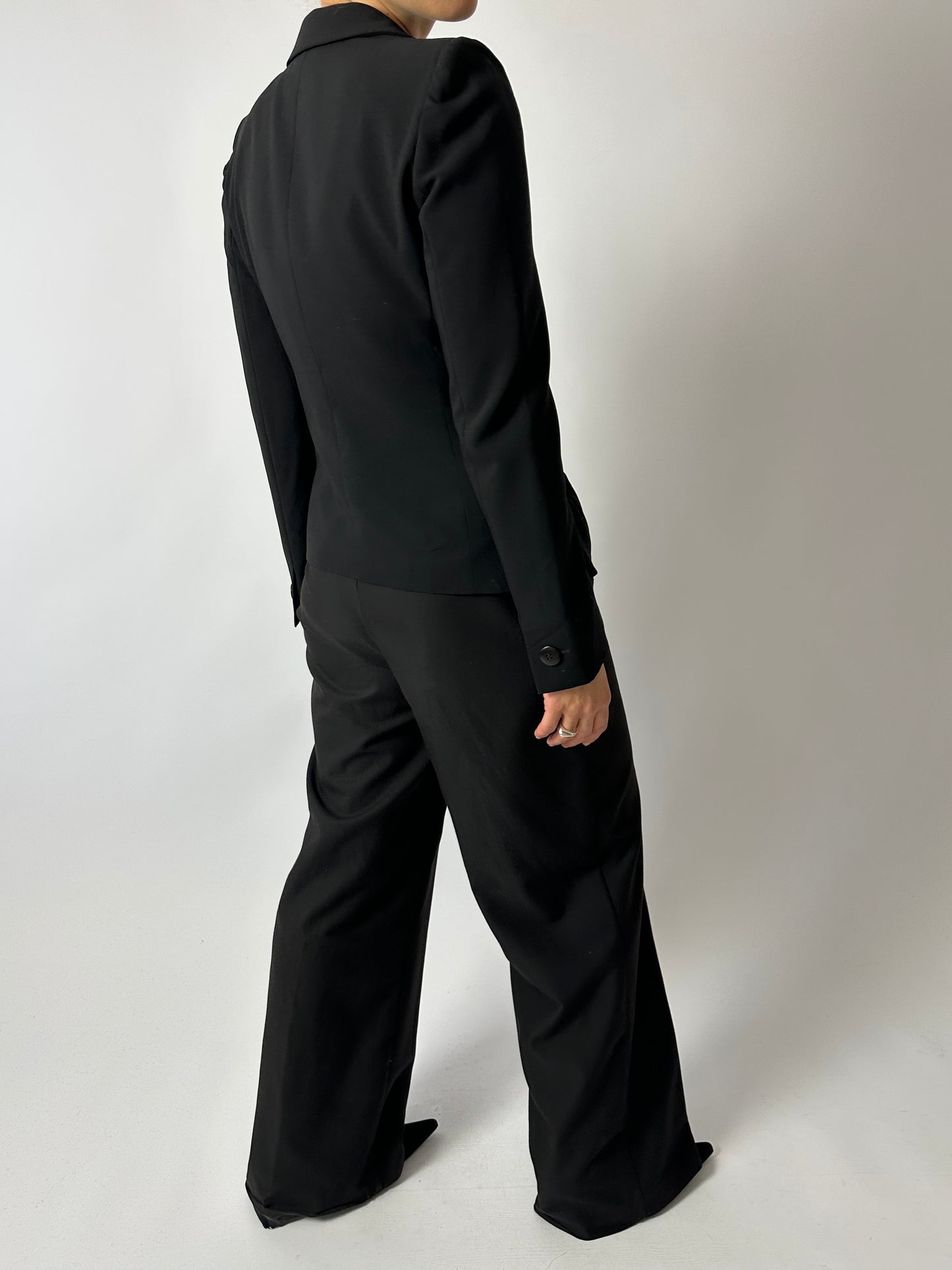 Armani fitted blazer | Black