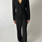 Armani fitted blazer | Black
