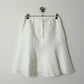 Linen skirt | White