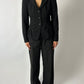 Armani fitted blazer | Black