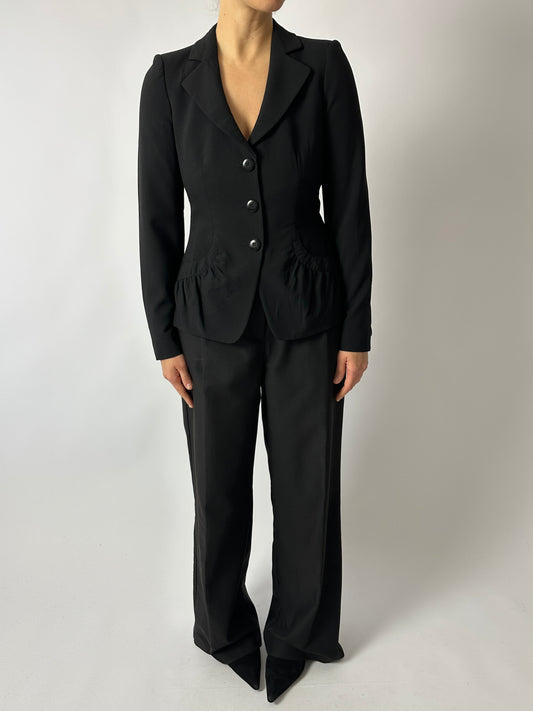 Armani fitted blazer | Black