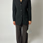 Fitted blazer jacket | Black