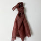 Silk scarf | Terra-cotta