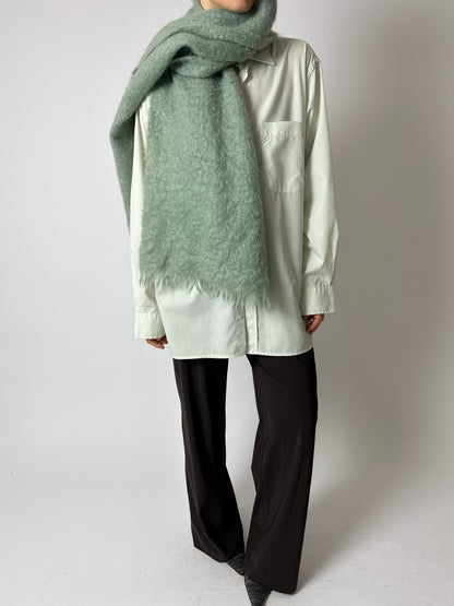 Mohair scarf | Mint