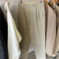 Tailored trousers | Soft beige