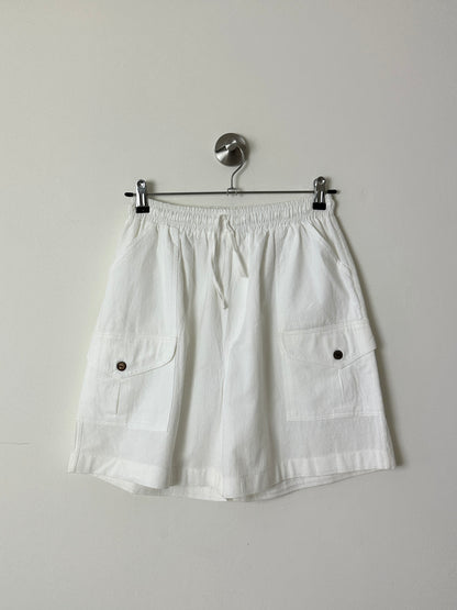 Cotton shorts | White