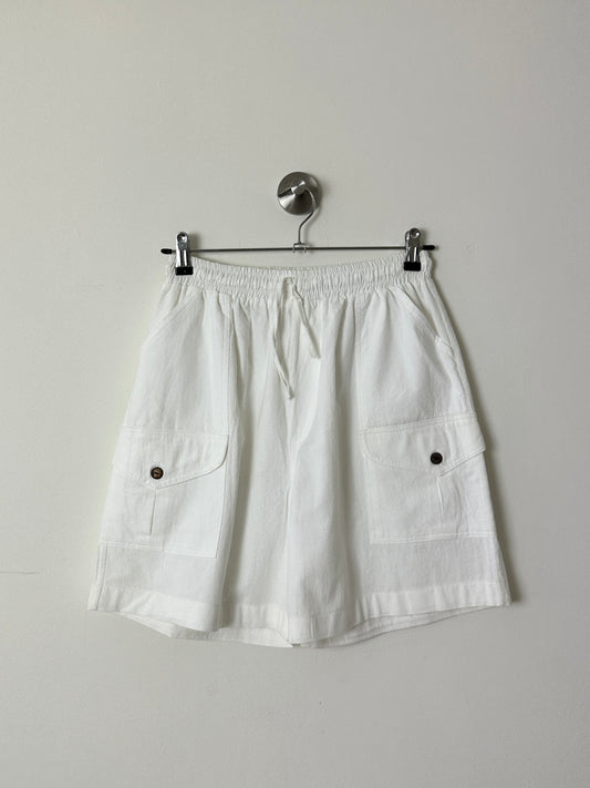Cotton shorts | White