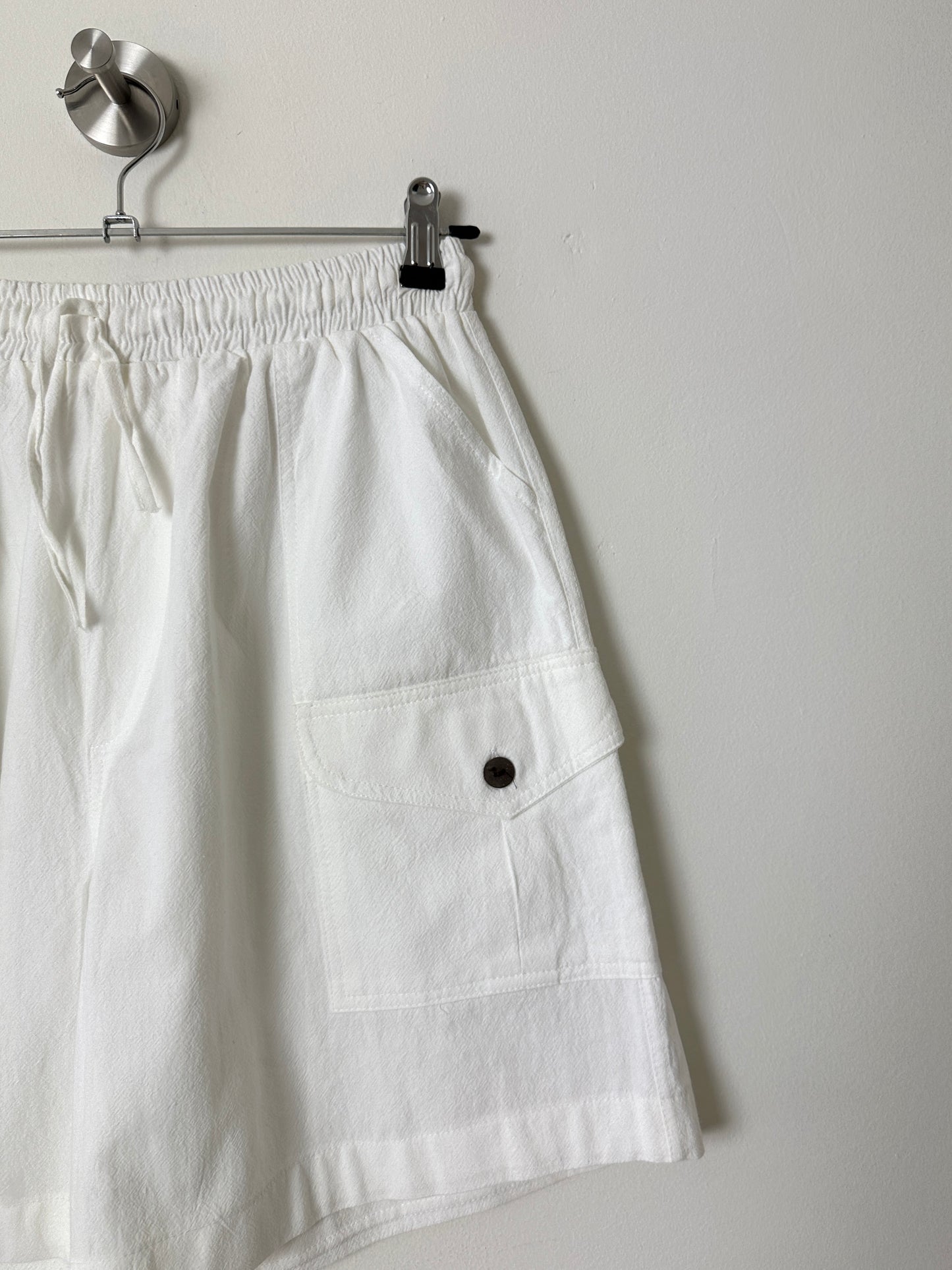 Cotton shorts | White