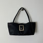 Leather shoulder bag | Black