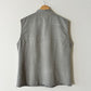Zip vest | Grey