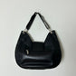 Leather shoulder bag | Black