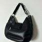Leather shoulder bag | Black