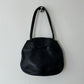 Leather shoulder bag | Black