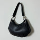 Leather shoulder bag | Black