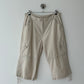 Capri cotton trousers | Soft ecru