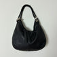 Leather shoulder bag | Black