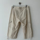 Capri cotton trousers | Soft ecru