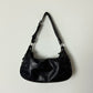Leather shoulder bag | Black