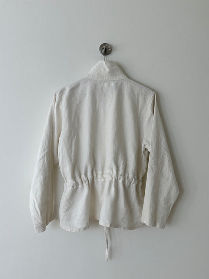 Linen jacket | Off white