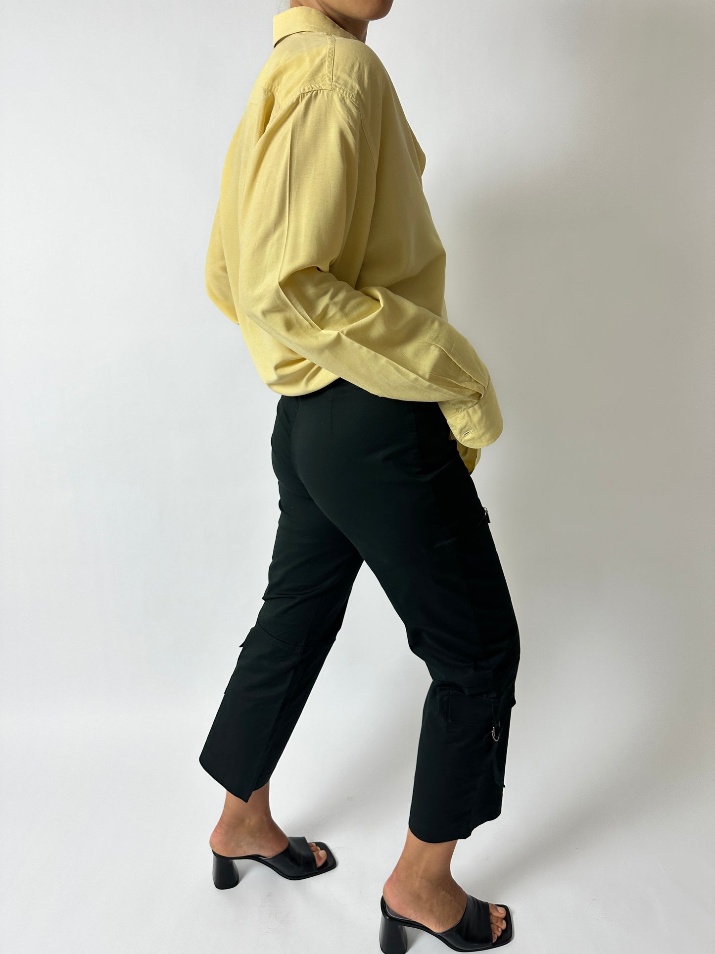Capri trousers | Black