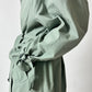 Long trench coat | Soft green