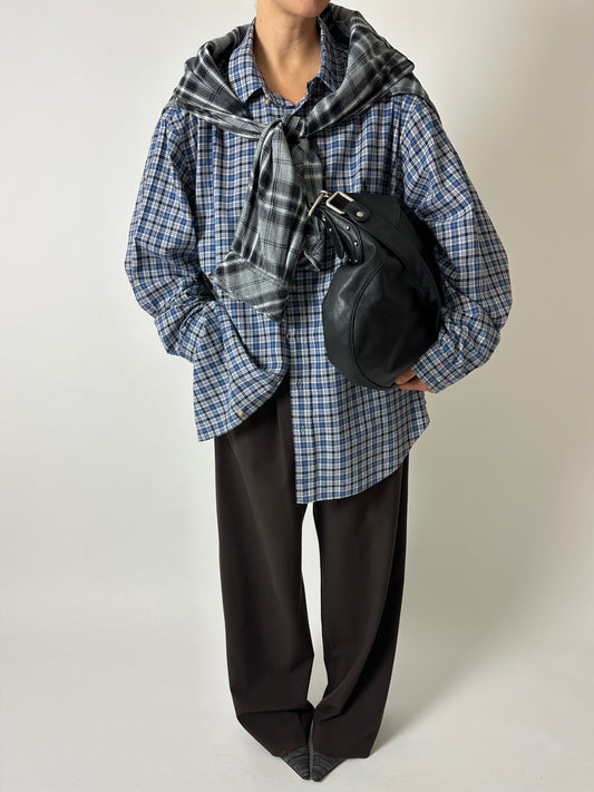Ralph Lauren checked shirt | Blue white black