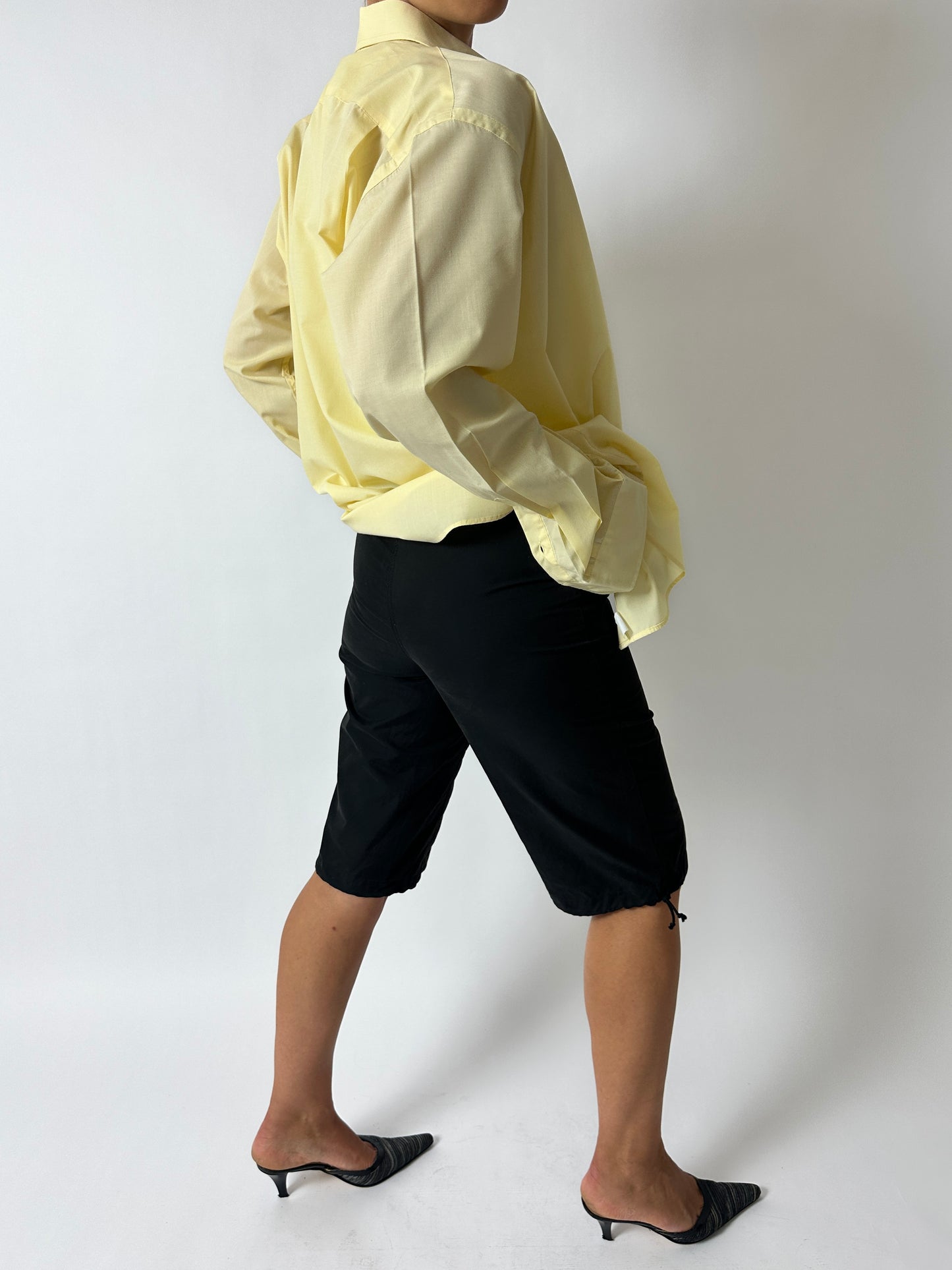 Capri trousers | Black