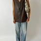 Leather shoulder bag | Stone