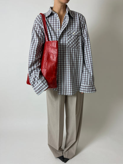 Levi's checked shirt | Off-white Red Blue