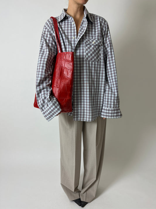 Levi's checked shirt | Off-white Red Blue