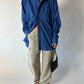 Linen wide leg trousers | Stone