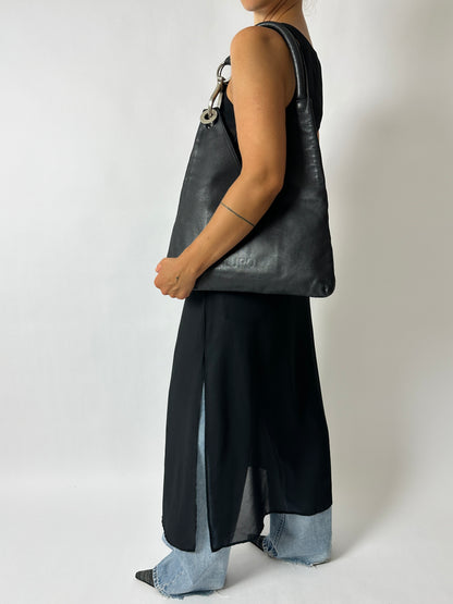 Sheer dress | Black