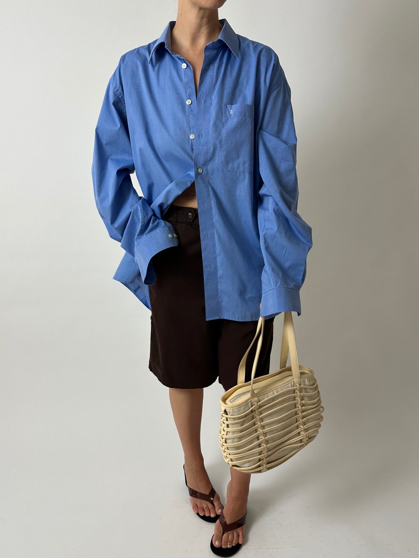 Long shorts | Dark brown