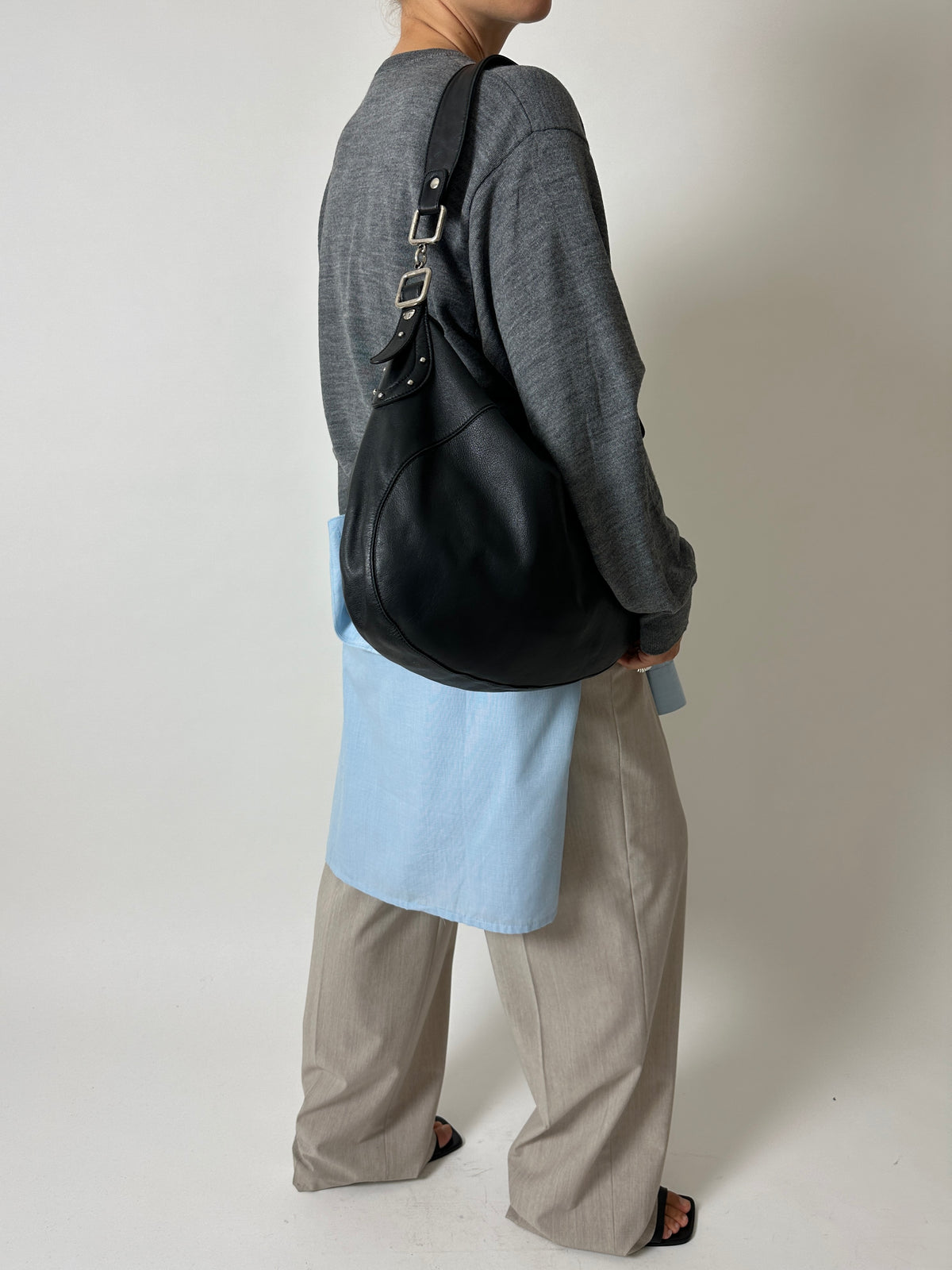 Wool blend jumper | Grey