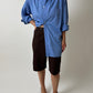 Long shorts | Dark brown
