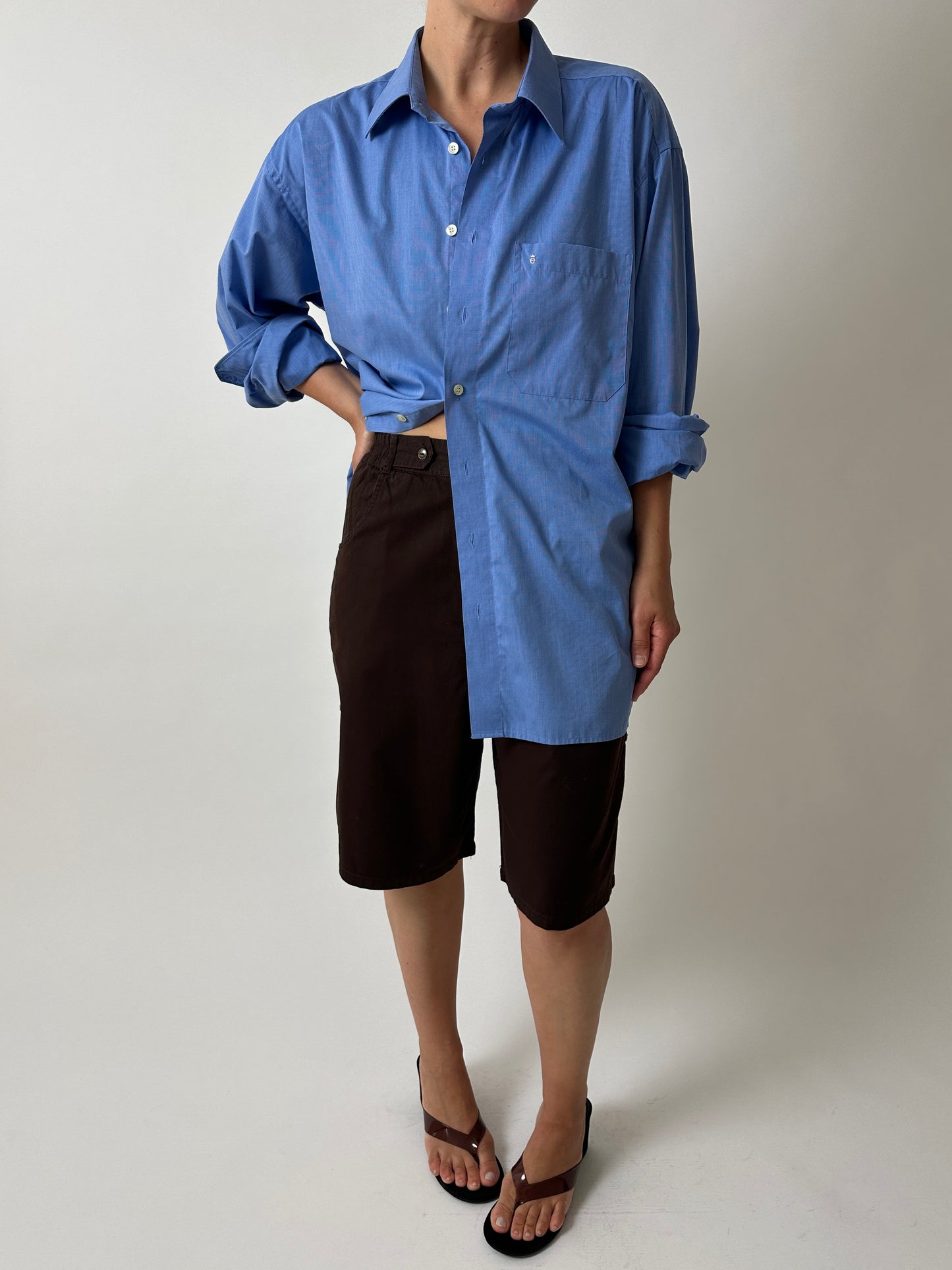Long shorts | Dark brown