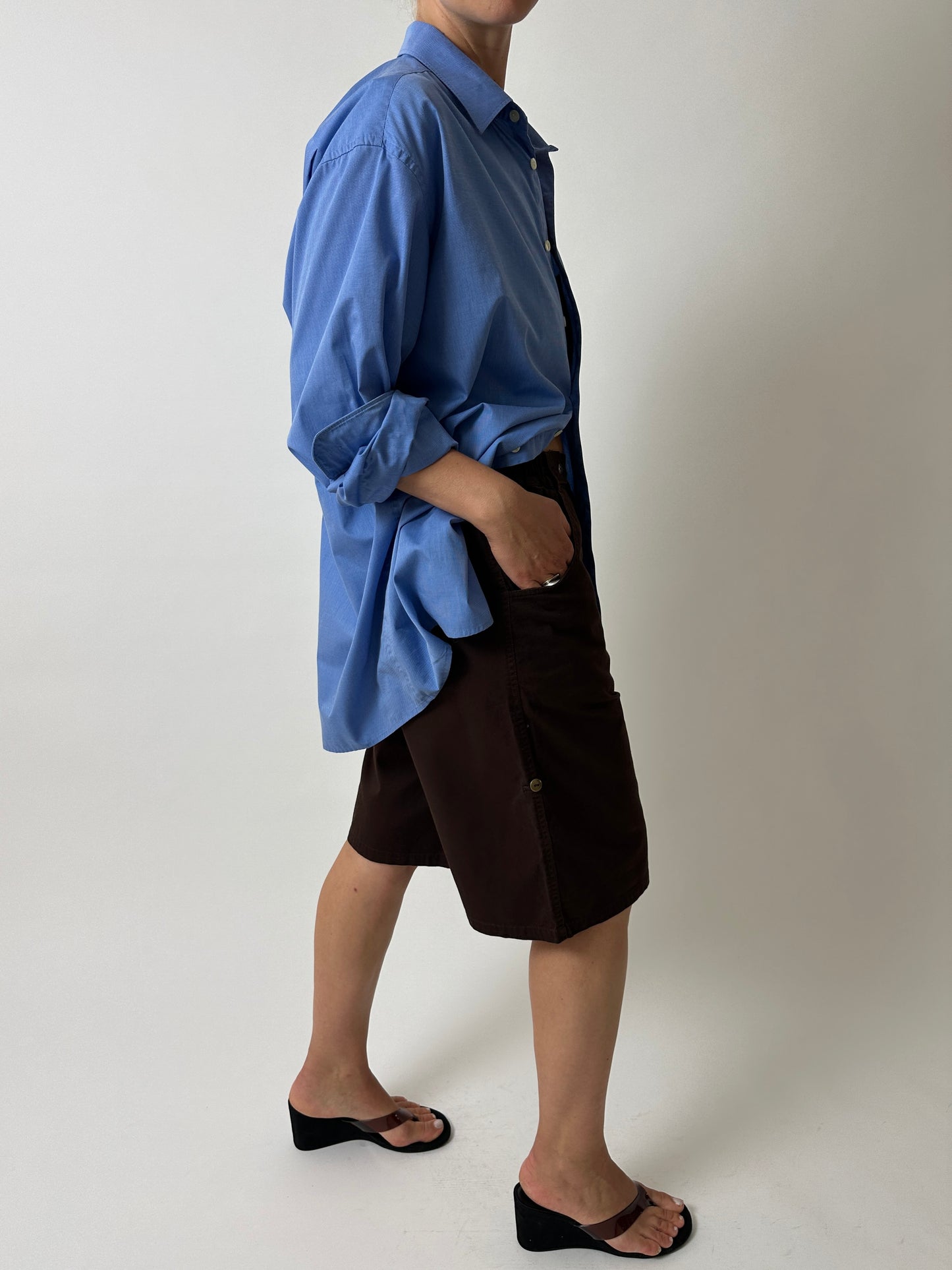 Long shorts | Dark brown