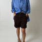 Long shorts | Dark brown