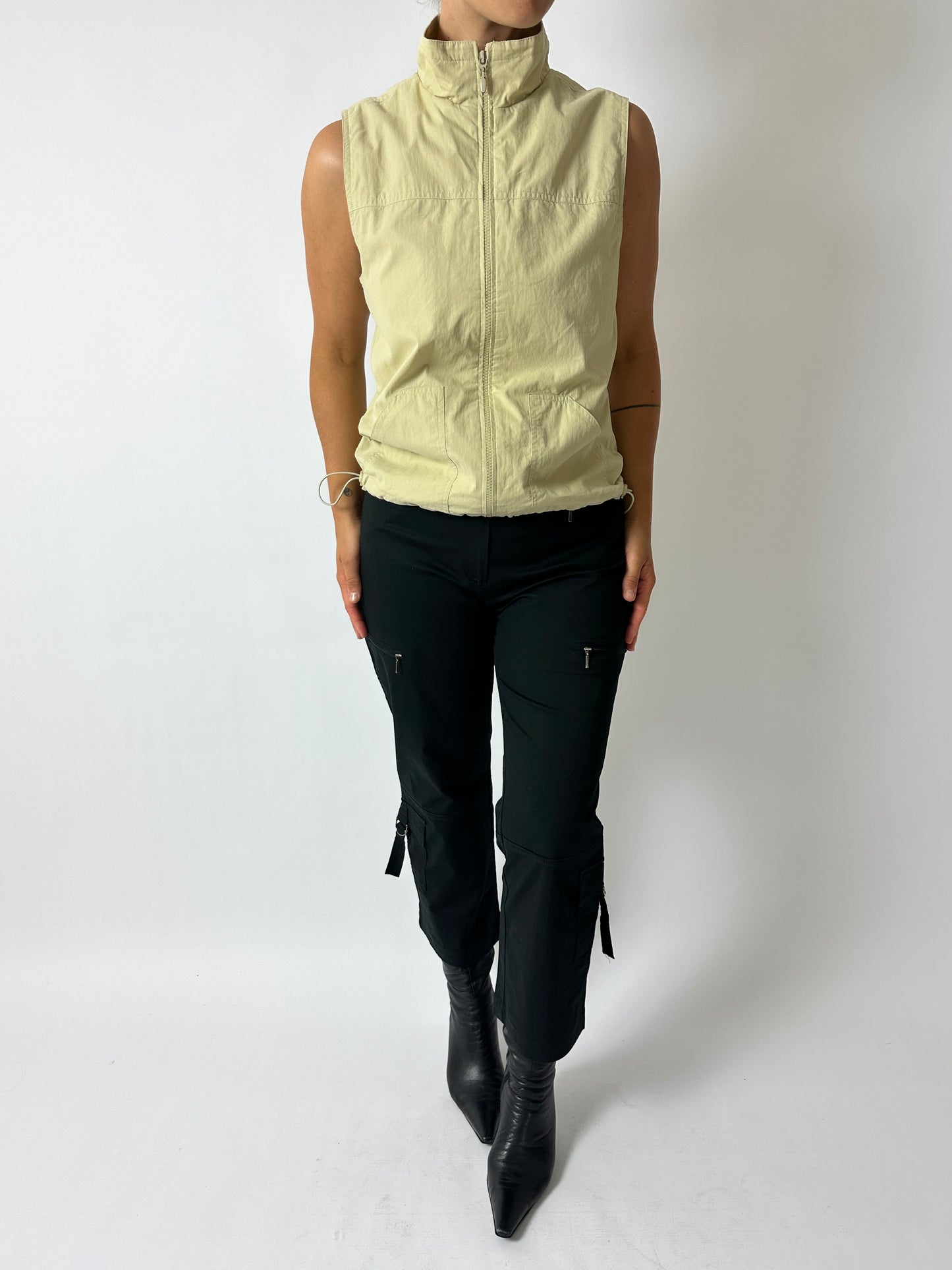 Capri trousers | Black