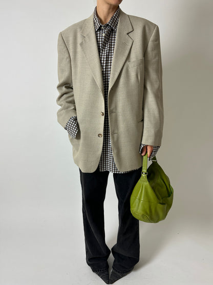 Oversized blazer | Beige